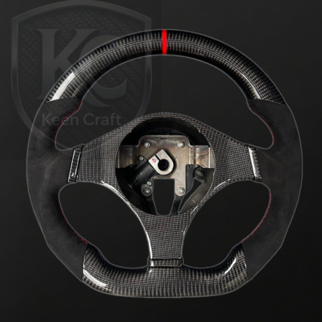 Mitsubishi 2001-2007 Evo 7 8 9 Carbon Fiber Steering Wheel | Keen Craft