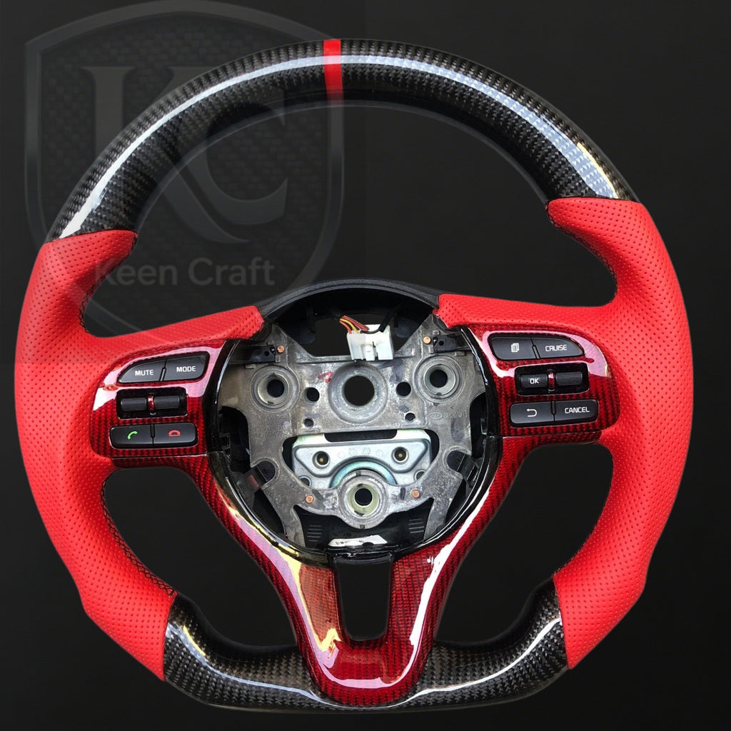 Kia K5 Optima 2016-2020 Carbon Fiber Steering Wheel | Keen Craft