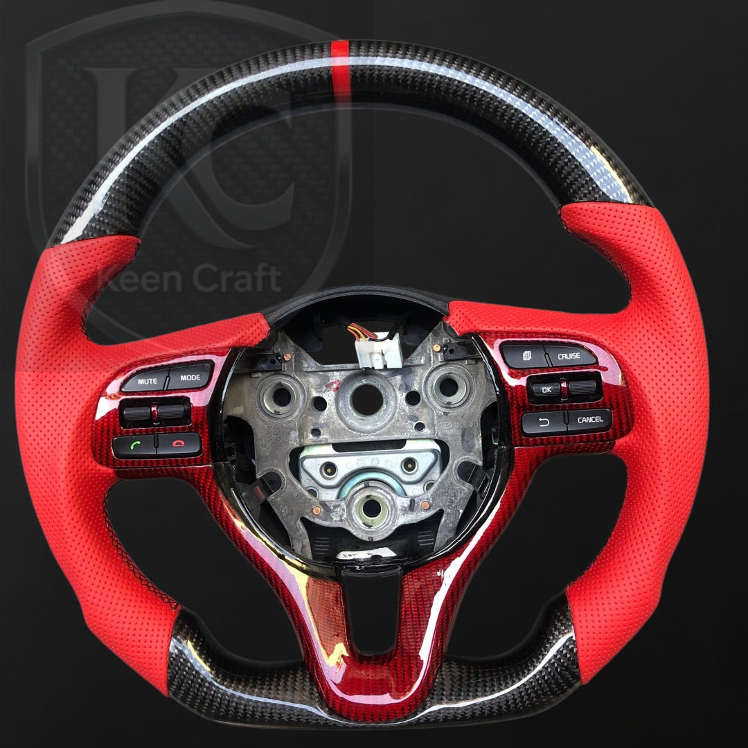 Kia K5 Optima 2016-2020 Carbon Fiber Steering Wheel | Keen Craft