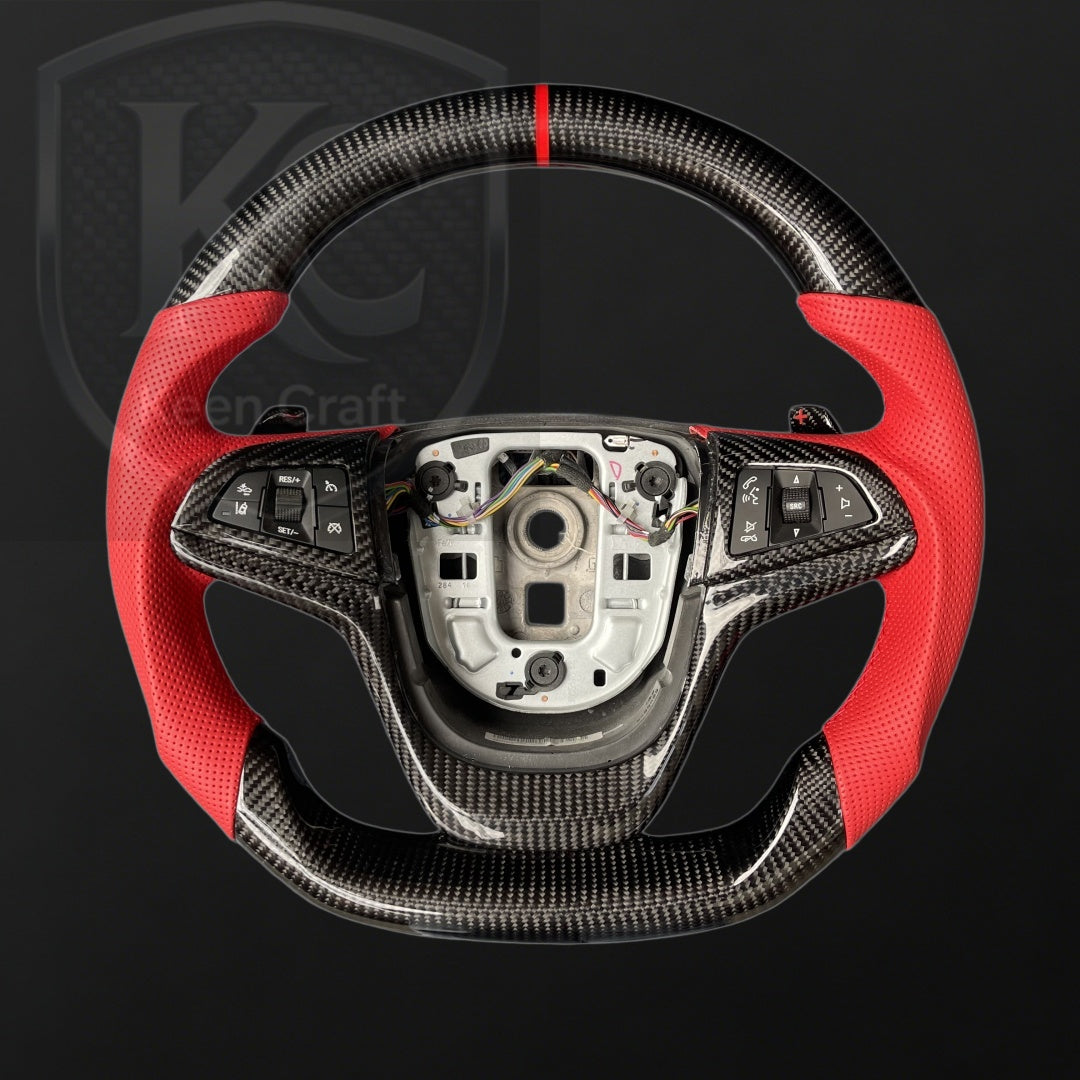 Chevrolet 2014-2017 Chevy SS Carbon Fiber Steering Wheel  | Keen Craft