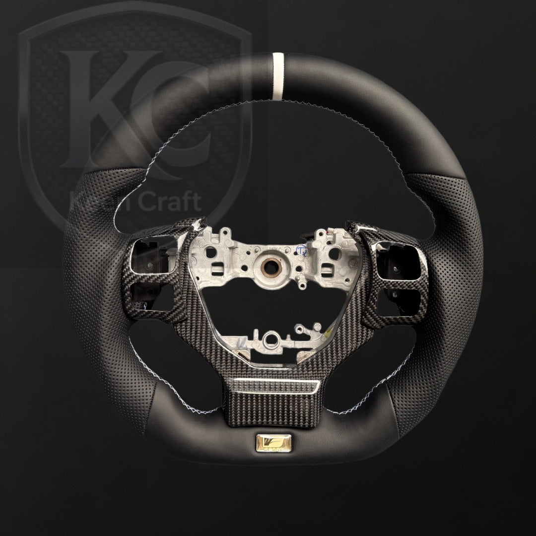 Lexus 2014-2026 IS CT200h NX RC RCF Carbon Fiber Steering Wheel | Keen Craft