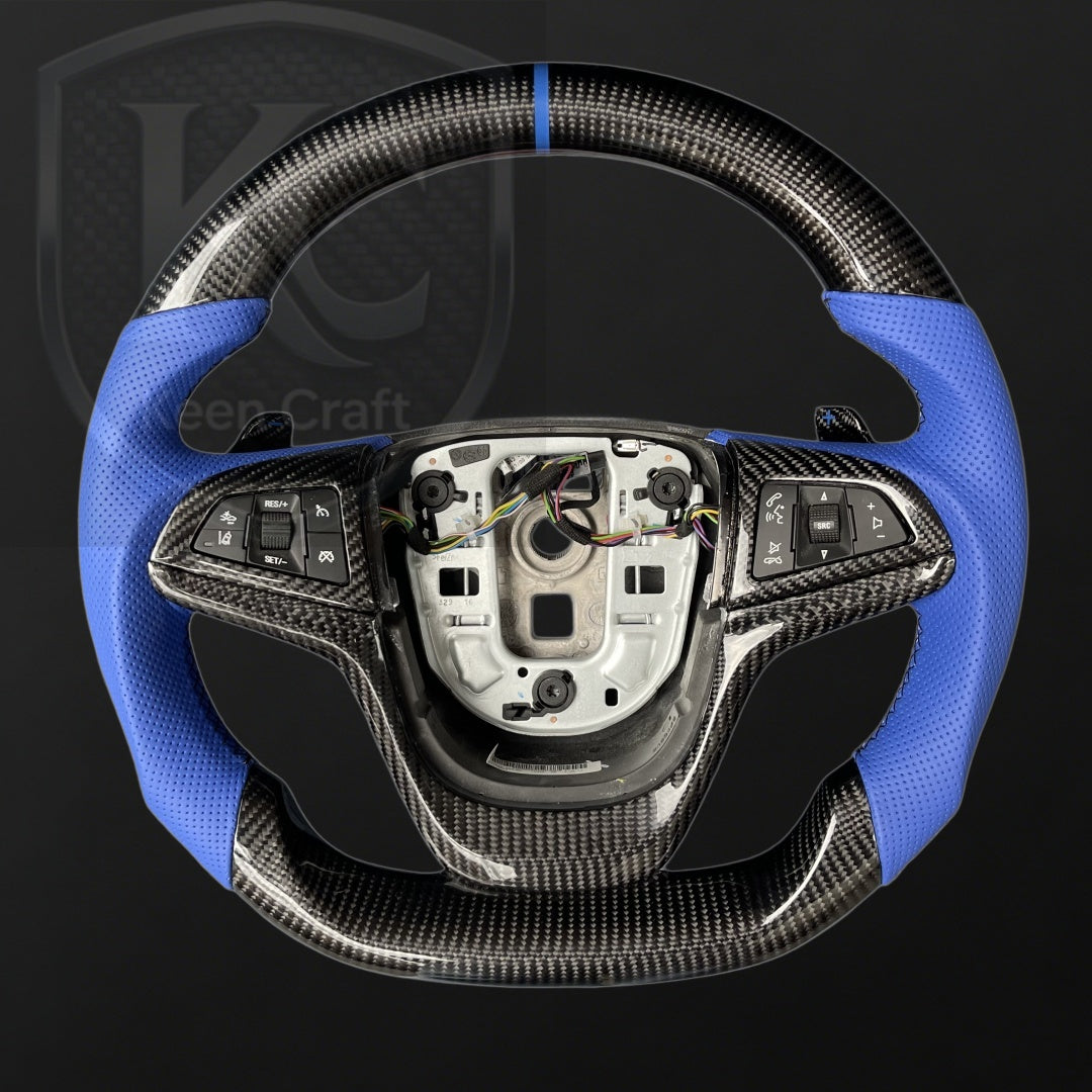 Chevrolet 2014-2017 Chevy SS Carbon Fiber Steering Wheel  | Keen Craft