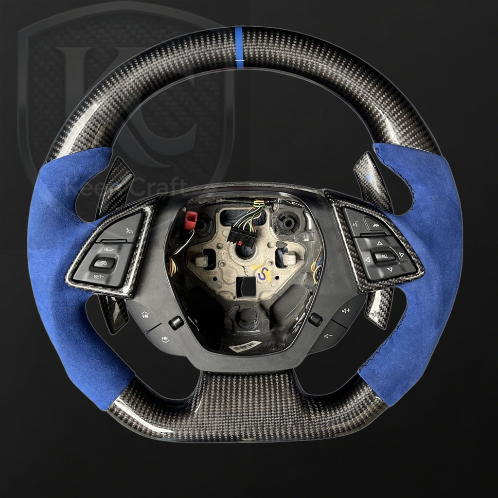 Chevrolet 2016-2023 Camaro Carbon Fiber Steering Wheel | Keen Craft