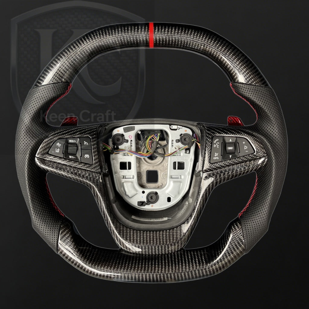 Chevrolet 2014-2017 Chevy SS Carbon Fiber Steering Wheel  | Keen Craft