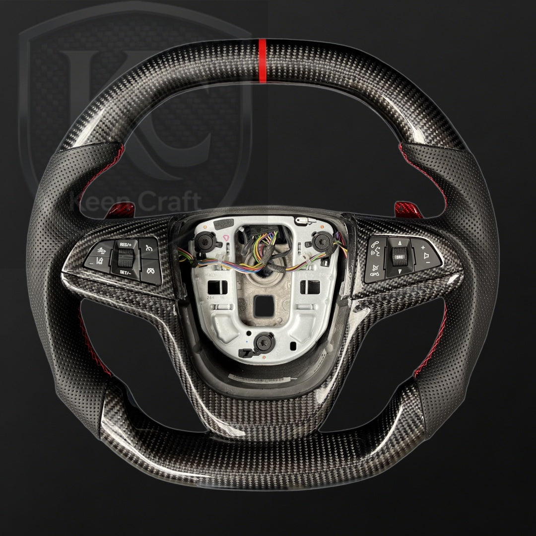 Chevrolet 2014-2017 Chevy SS Carbon Fiber Steering Wheel  | Keen Craft