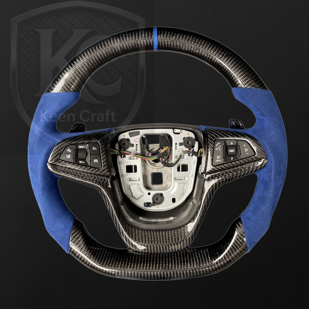 Chevrolet 2014-2017 Chevy SS Carbon Fiber Steering Wheel  | Keen Craft