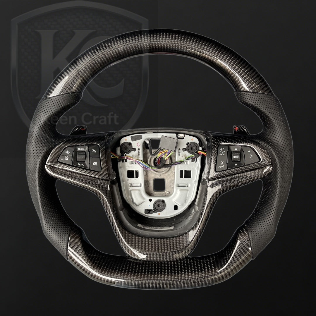 Chevrolet 2014-2017 Chevy SS Carbon Fiber Steering Wheel  | Keen Craft