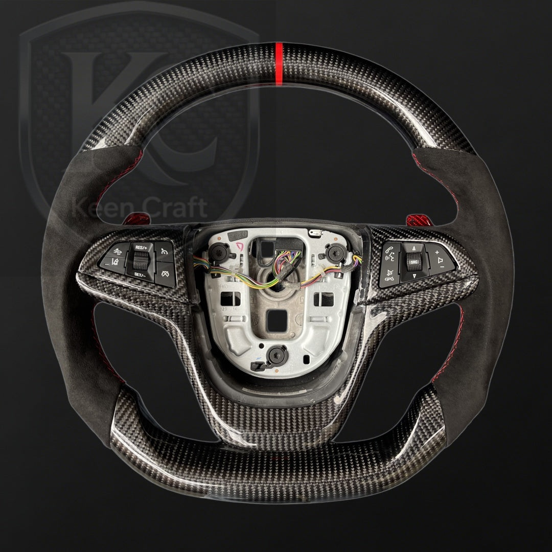 Chevrolet 2014-2017 Chevy SS Carbon Fiber Steering Wheel  | Keen Craft