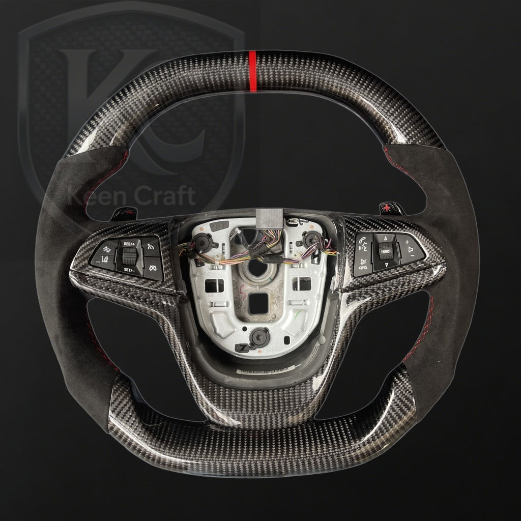 Chevrolet 2014-2017 Chevy SS Carbon Fiber Steering Wheel  | Keen Craft