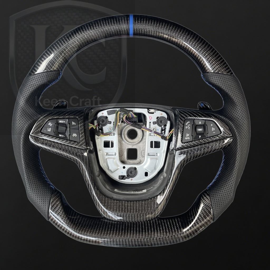 Chevrolet 2014-2017 Chevy SS Carbon Fiber Steering Wheel  | Keen Craft