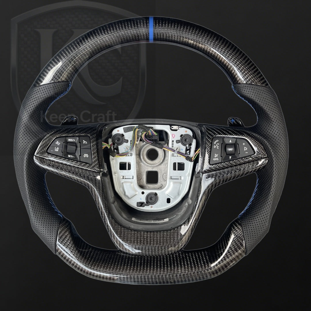 Chevrolet 2014-2017 Chevy SS Carbon Fiber Steering Wheel  | Keen Craft
