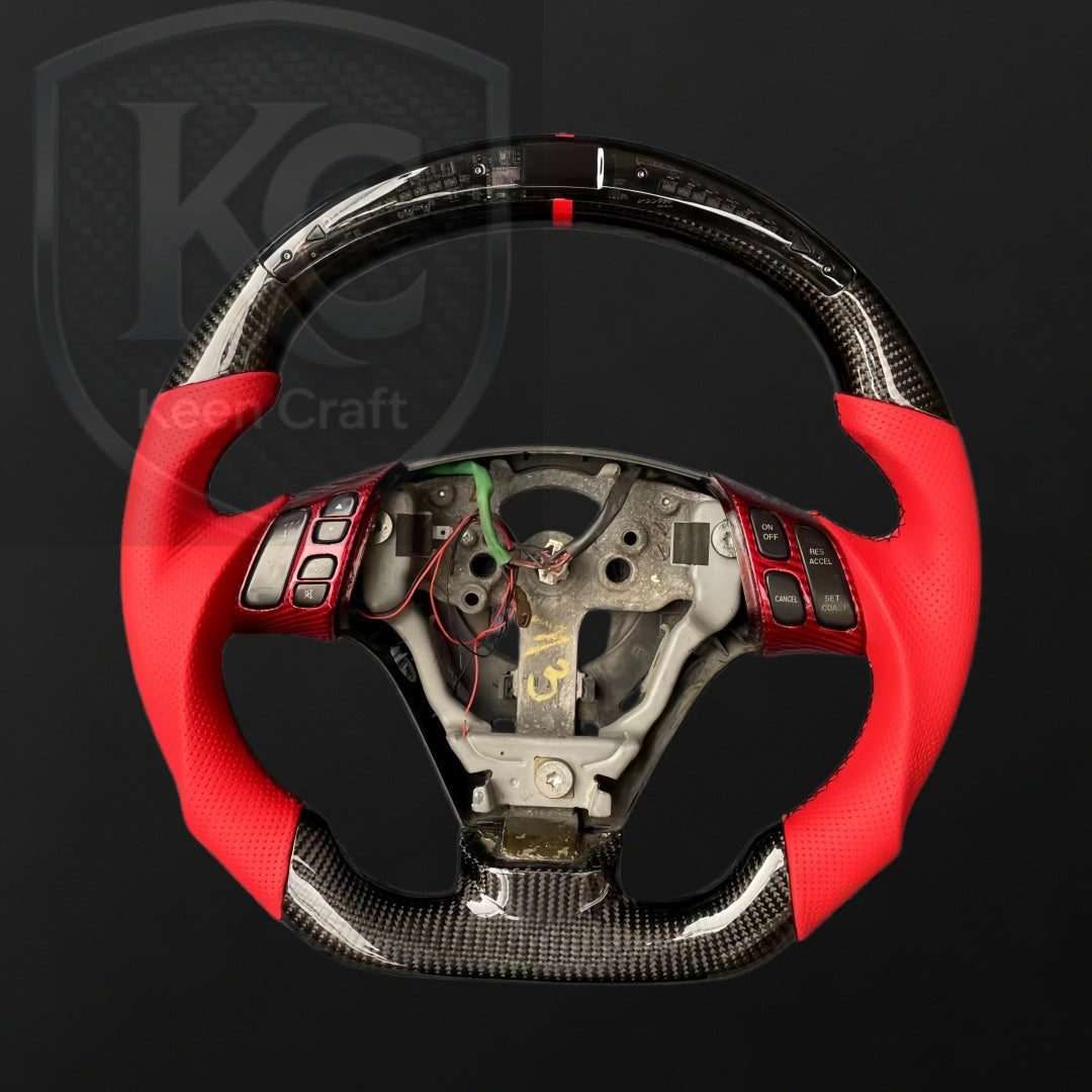 Mazda 3 2003-2009 Carbon Fiber Steering Wheel | Keen Craft