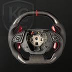 Chevrolet 2016-2023 Camaro Carbon Fiber Steering Wheel | Keen Craft