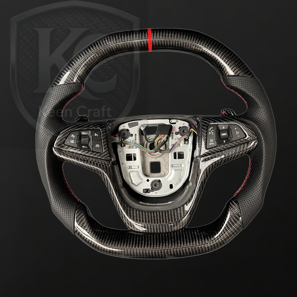 Chevrolet 2014-2017 Chevy SS Carbon Fiber Steering Wheel  | Keen Craft