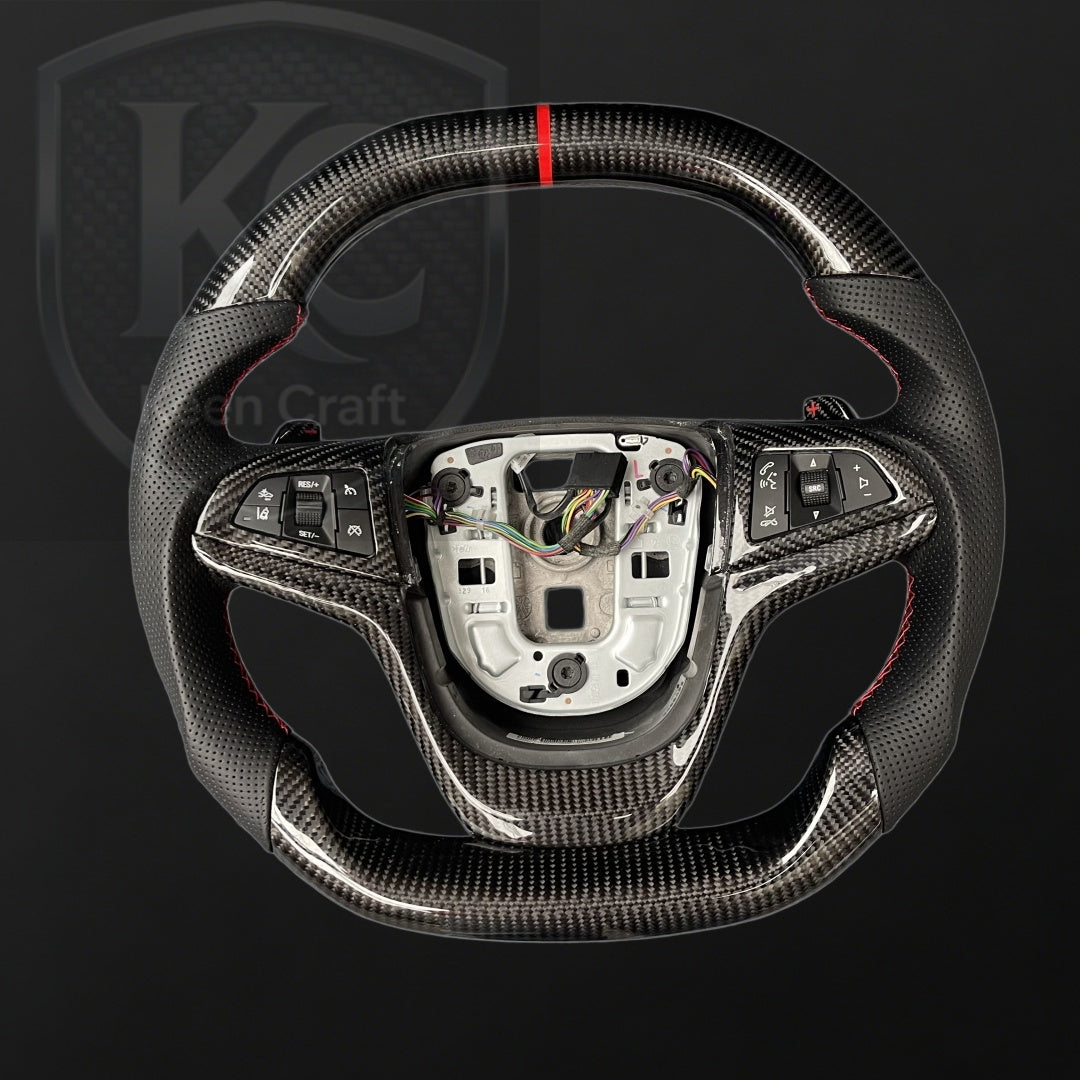 Chevrolet 2014-2017 Chevy SS Carbon Fiber Steering Wheel  | Keen Craft