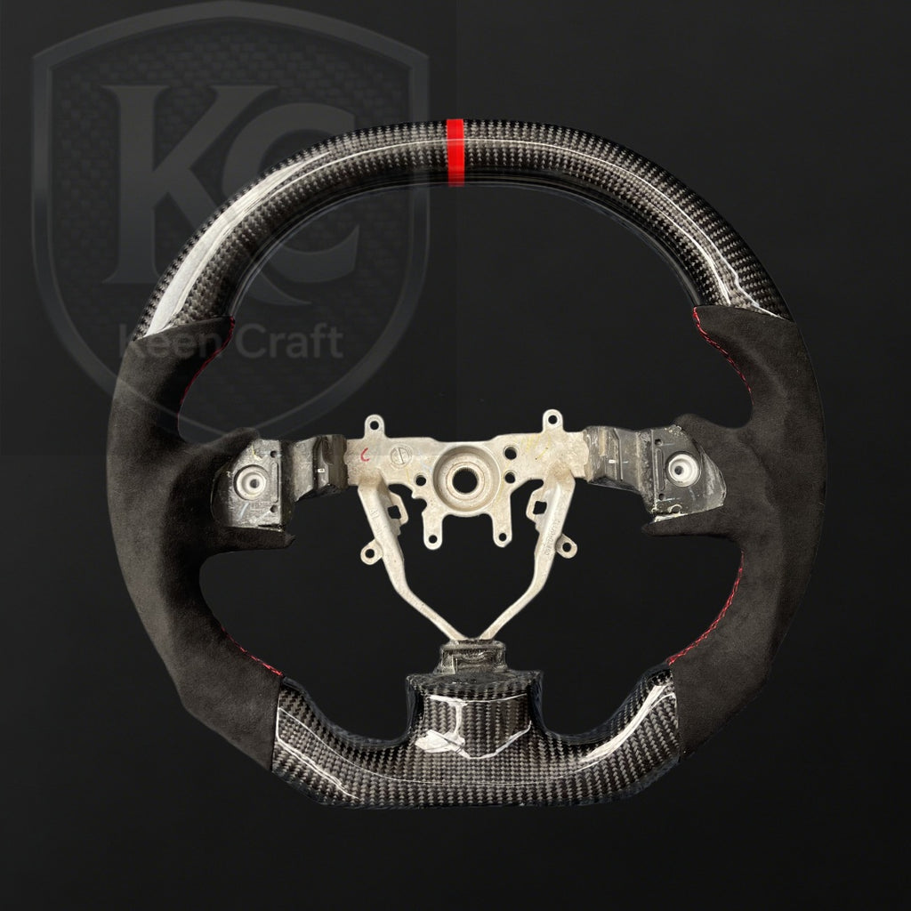 Subaru 2008-2014 WRX STI Impreza Forester Carbon Fiber Steering Wheel | Keen Craft