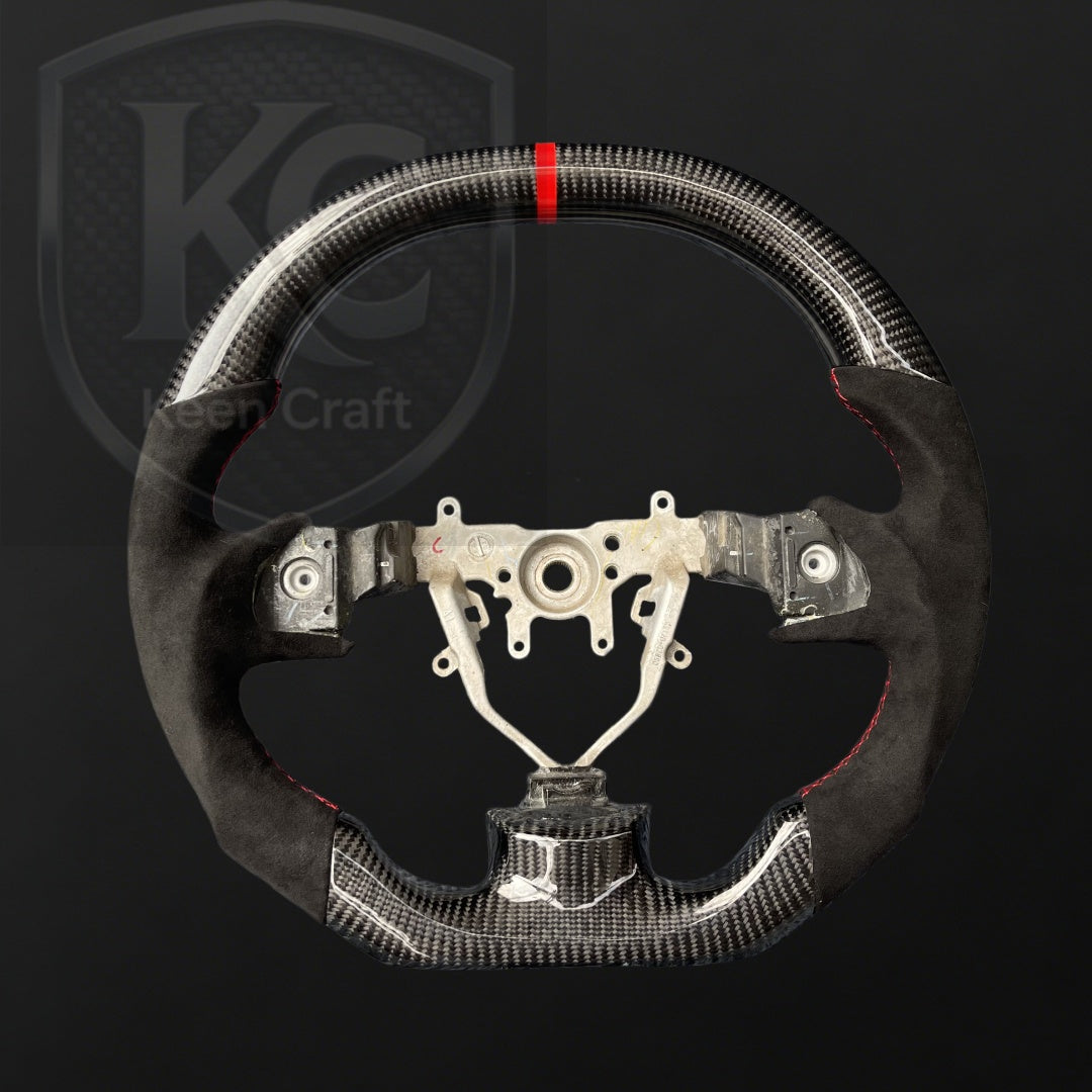 Subaru 2008-2014 WRX STI Impreza Forester Carbon Fiber Steering Wheel | Keen Craft