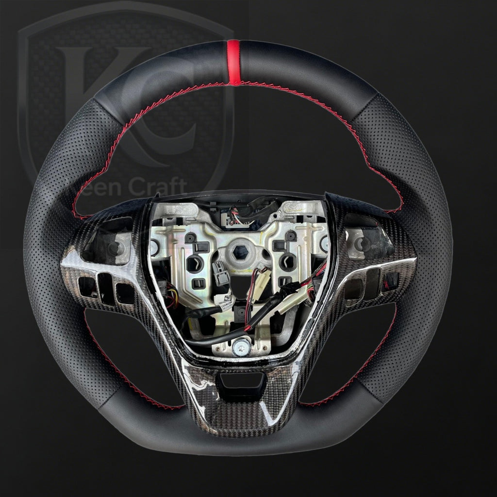 Ford 2013-2019 Taurus / 2011-2014 Edge / 2011-2019 Explorer / 2011-2020 Flex Carbon Fiber Steering Wheel | Keen Craft