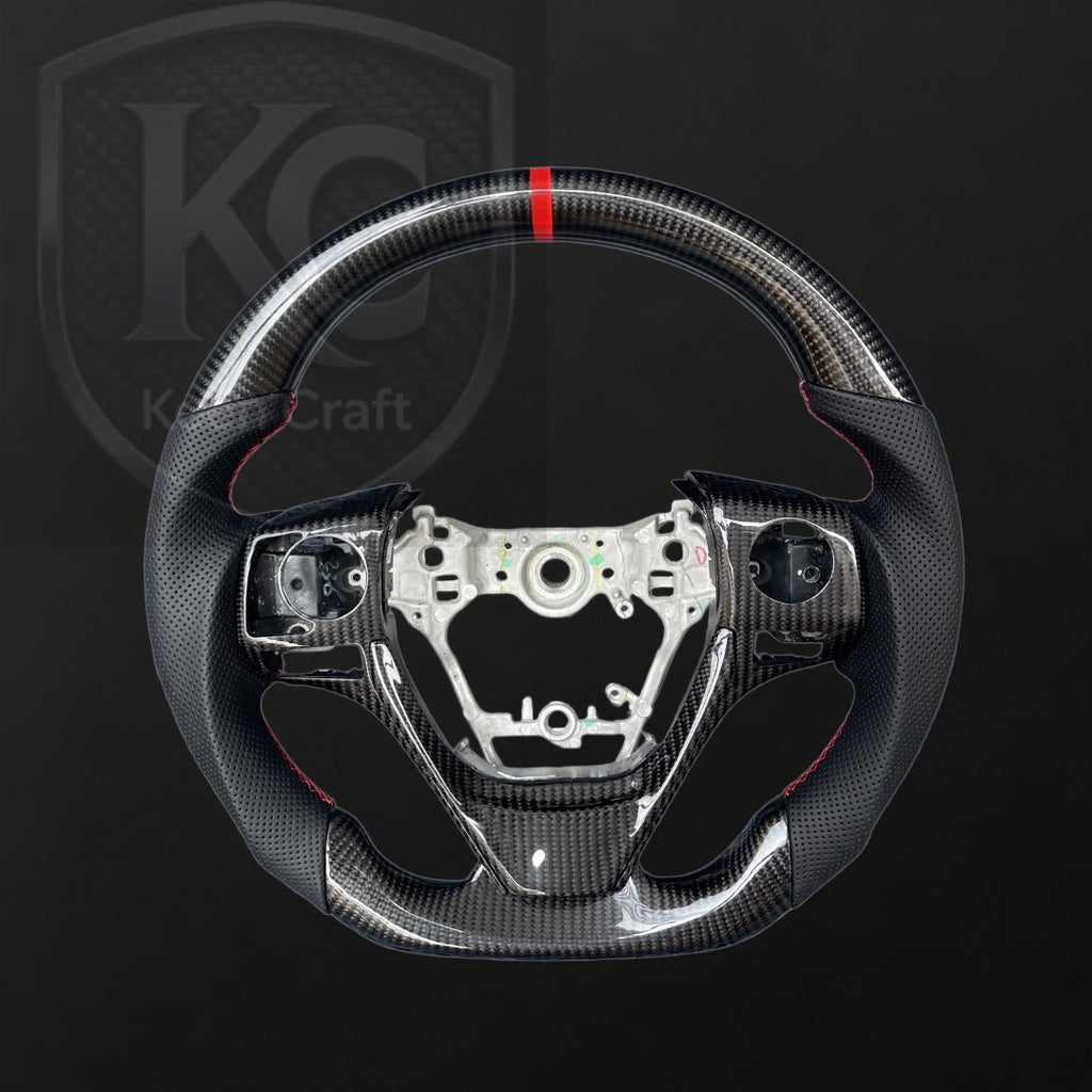 Toyota 2014-2018 Corolla / 2013-2018 RAV4 Carbon Fiber Steering Wheel | Keen Craft