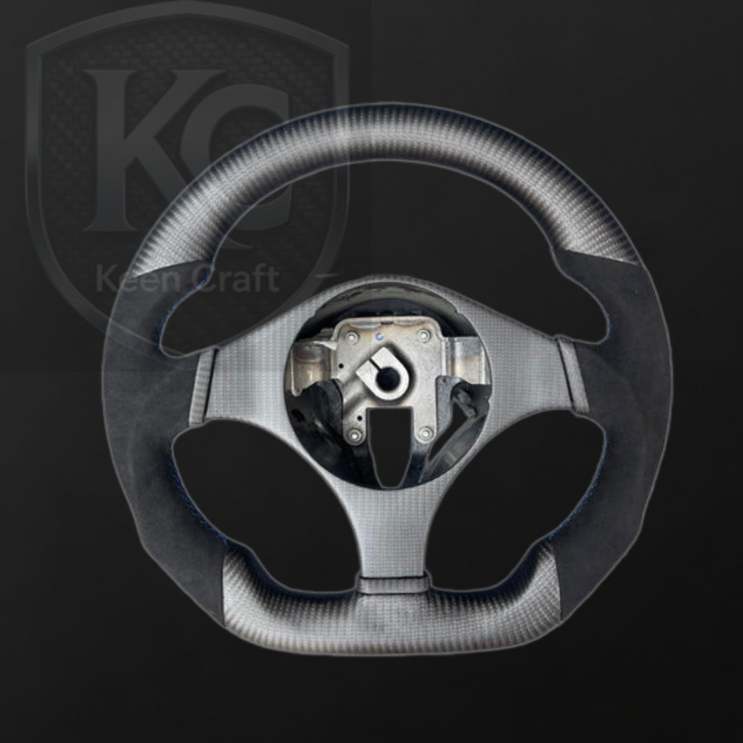 Mitsubishi 2001-2007 Evo 7 8 9 Carbon Fiber Steering Wheel | Keen Craft