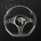 Mitsubishi 2001-2007 Evo 7 8 9 Carbon Fiber Steering Wheel | Keen Craft