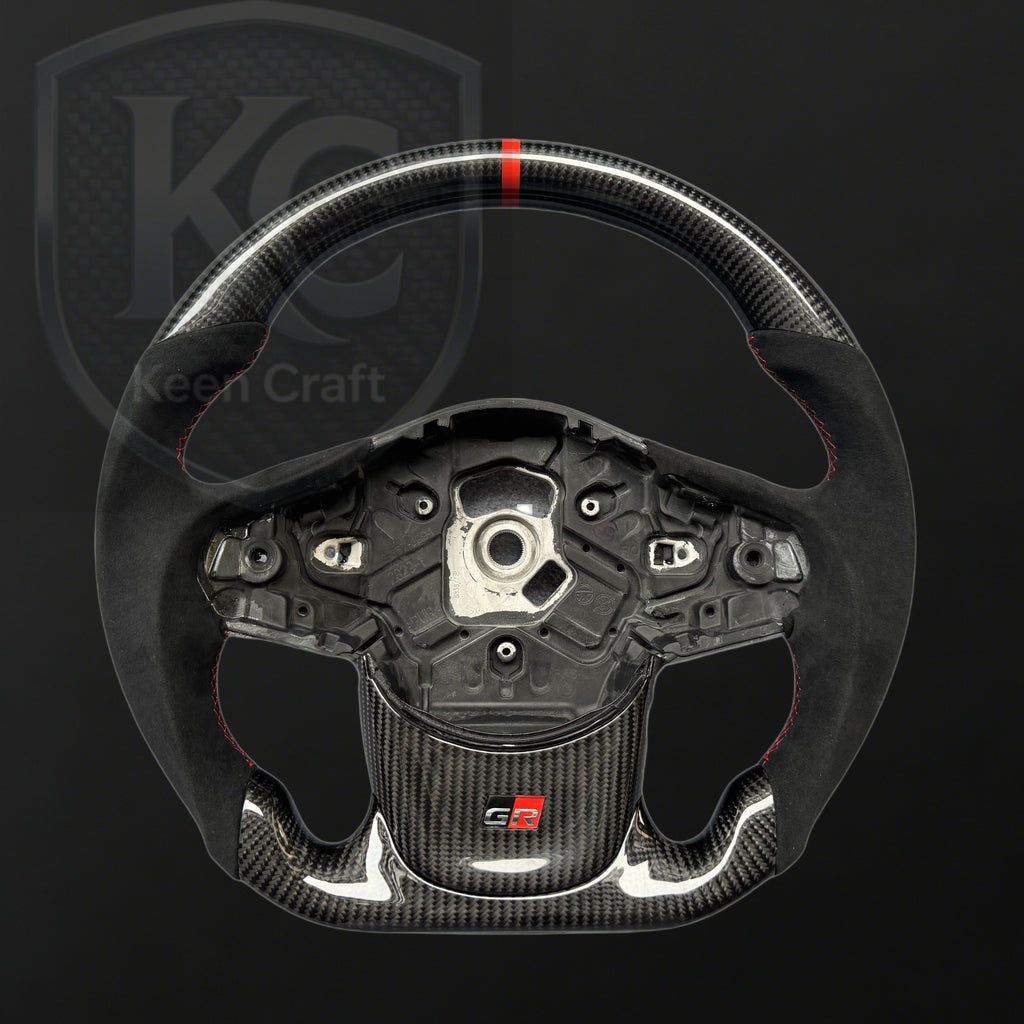 Toyota 2020-2026 Supra MK5 A90 A91 Carbon Fiber Steering Wheel | Keen Craft