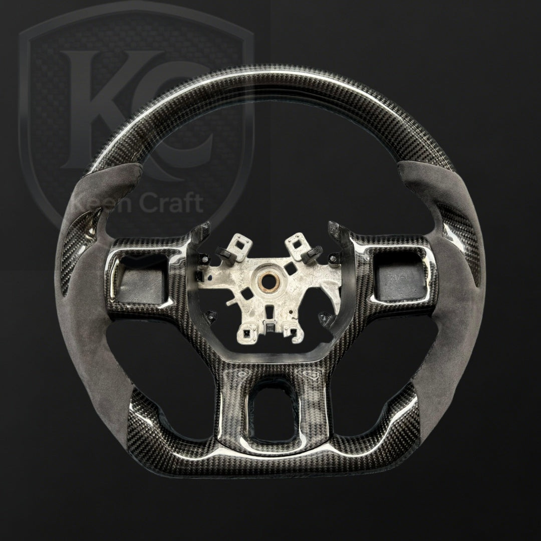 Ram 2013-2018 1500 2500 3500 Carbon Fiber Steering Wheel | Keen Craft