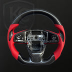 Honda CRV 2017-2018 Custom Carbon Fiber Steering Wheel | Keen Craft