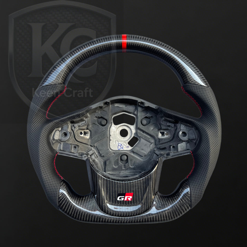 Toyota 2020-2026 Supra MK5 A90 A91 Carbon Fiber Steering Wheel | Keen Craft