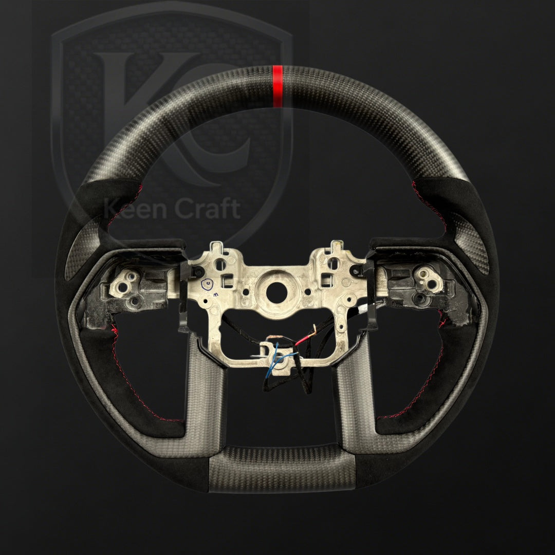 Toyota 2022-2026 Tundra Tacoma Sequoia Carbon Fiber Steering wheel | Keen Craft
