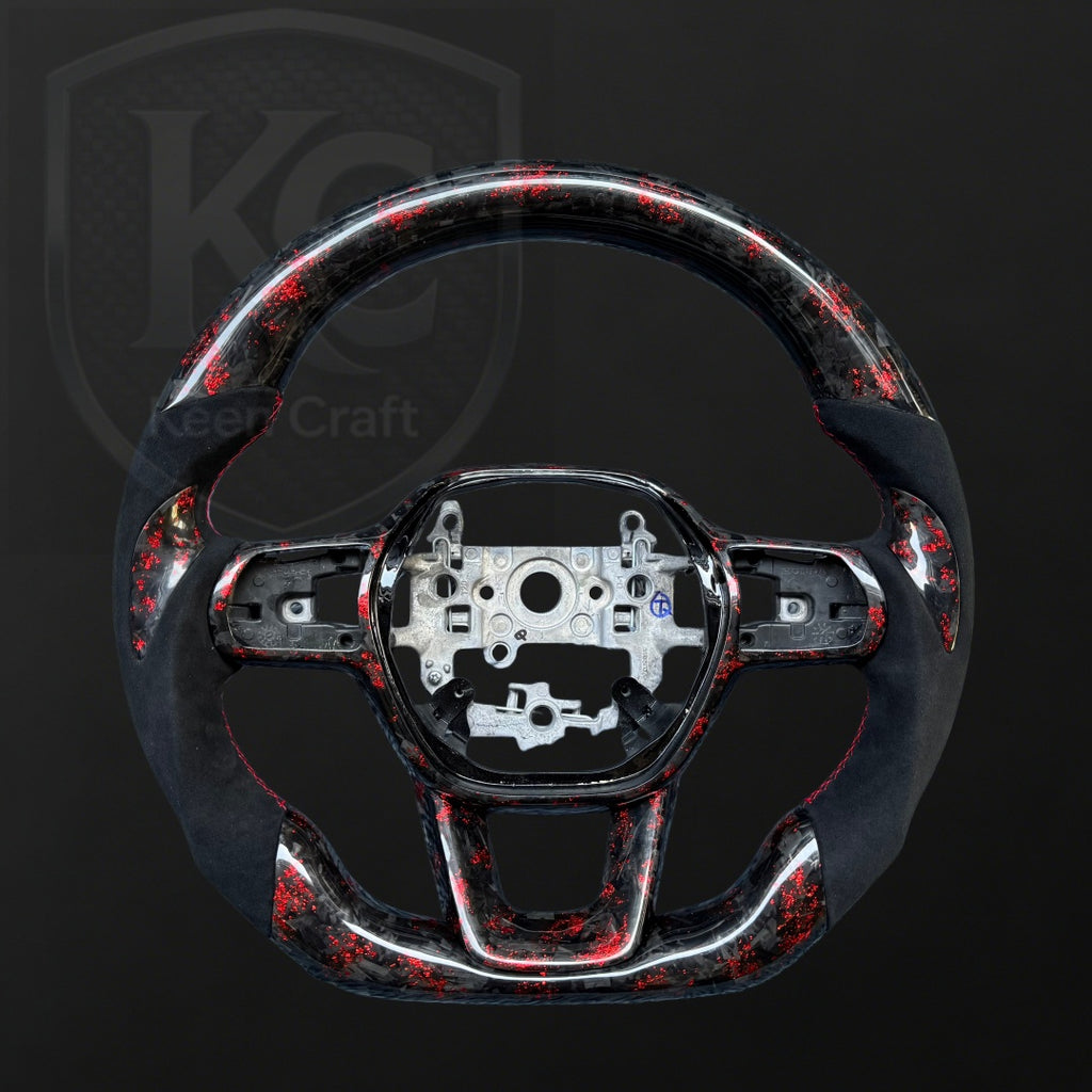 Honda 2023-2026 Accord Carbon Fiber Steering Wheel  | Keen Craft
