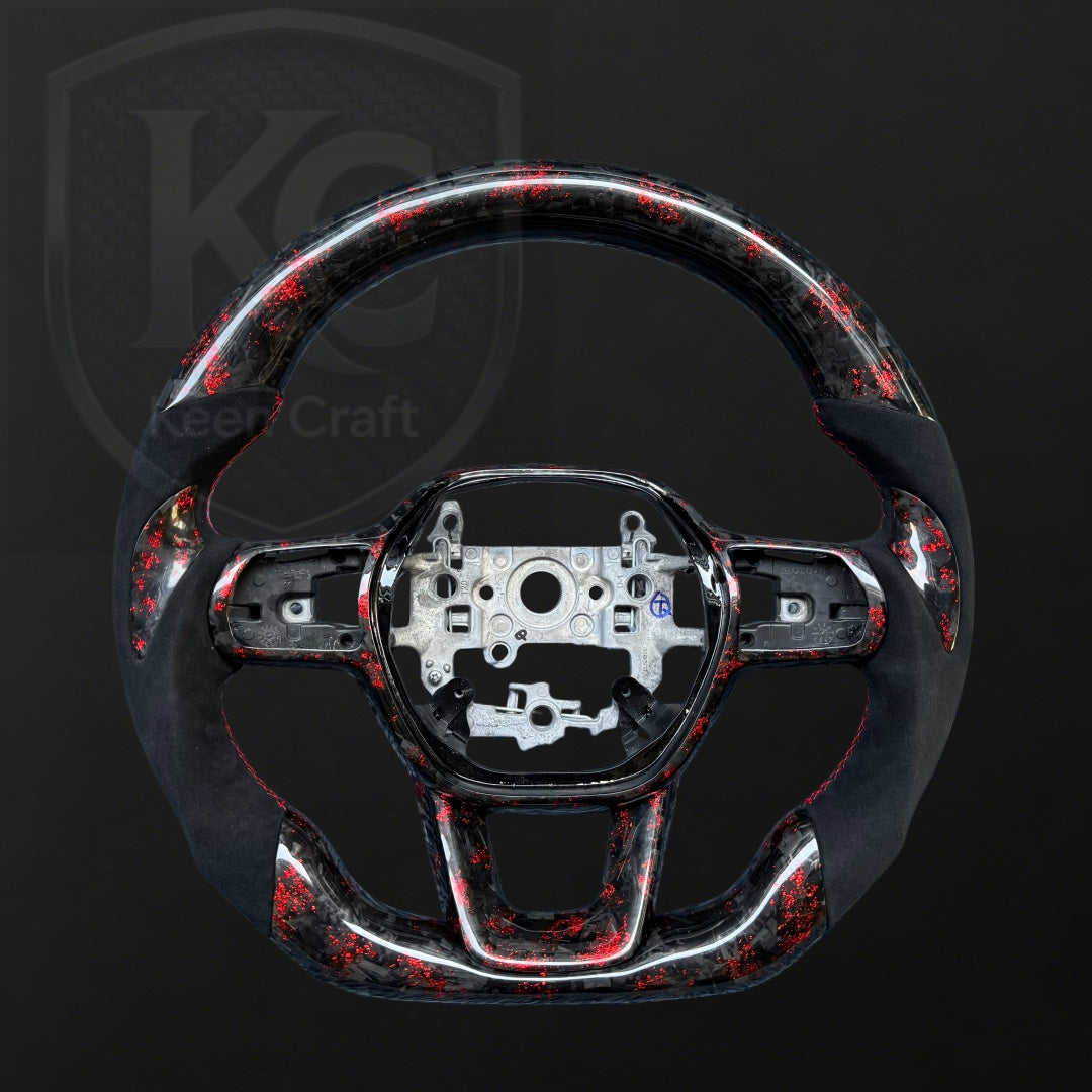 Honda 2023-2026 Accord Carbon Fiber Steering Wheel  | Keen Craft