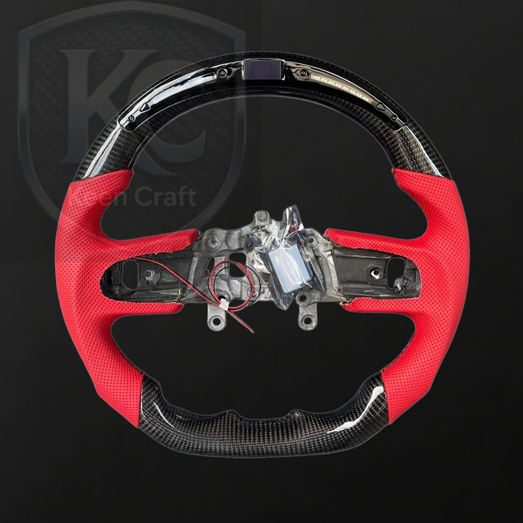 Jeep 2018-2026 Wrangler Gladiator Carbon Fiber Steering Wheel | Keen Craft