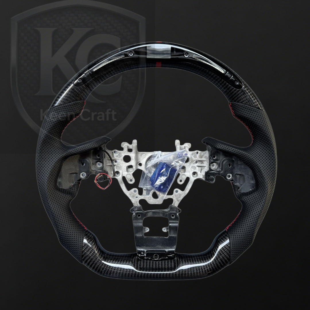 Subaru 2022-2026 WRX STI Carbon Fiber Steering Wheel | Keen Craft