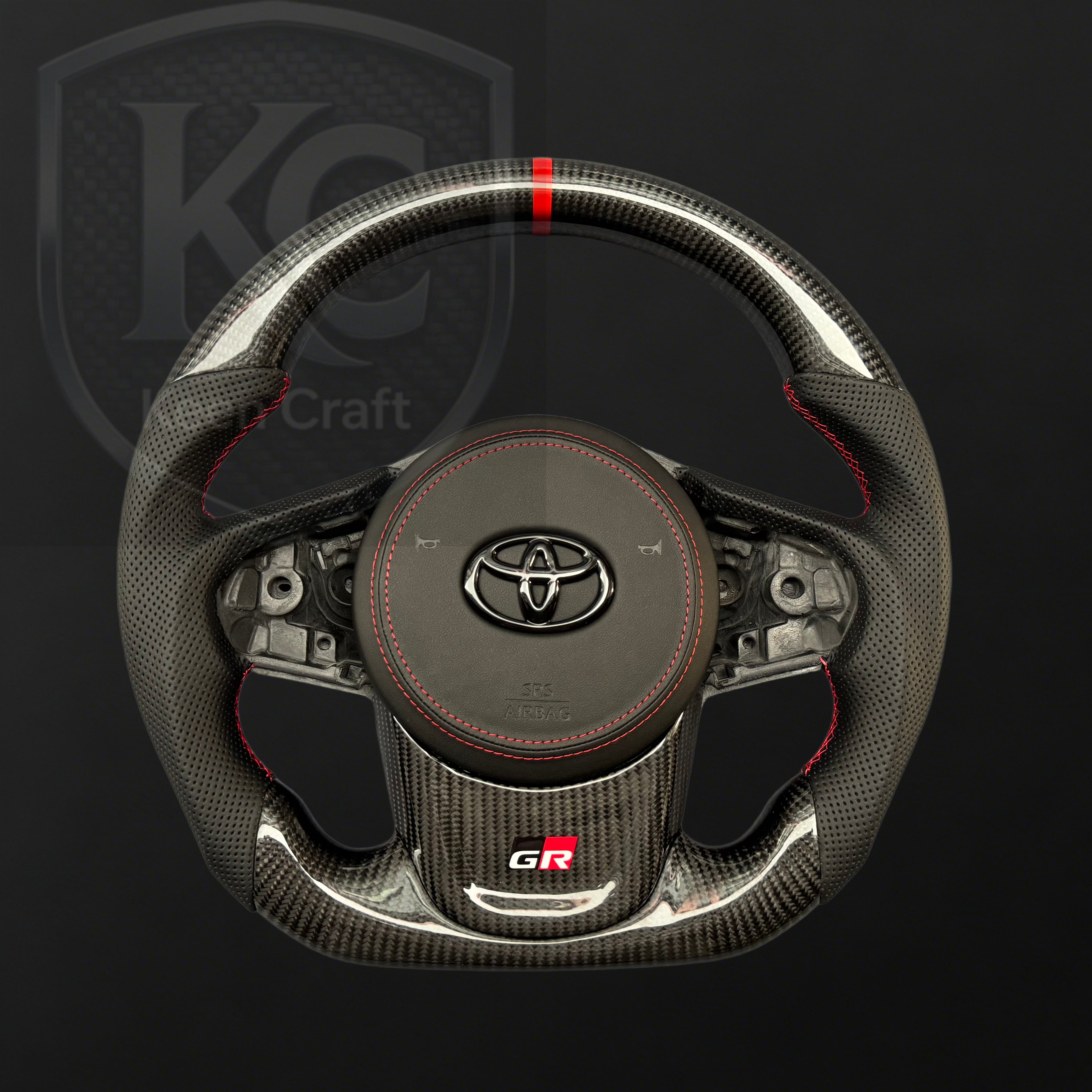 Toyota 2020-2026 Supra MK5 A90 A91 Carbon Fiber Steering Wheel | Keen Craft