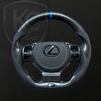 Lexus 2014-2026 IS CT200h NX RC RCF Carbon Fiber Steering Wheel | Keen Craft