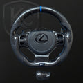 Lexus 2014-2026 IS CT200h NX RC RCF Carbon Fiber Steering Wheel | Keen Craft