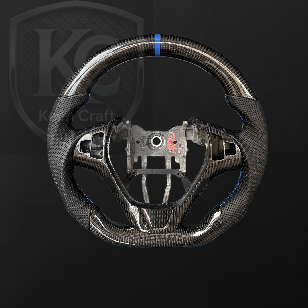 Hyundai Genesis Coupe 2009-2016 Carbon Fiber Steering Wheel | Keen Craft