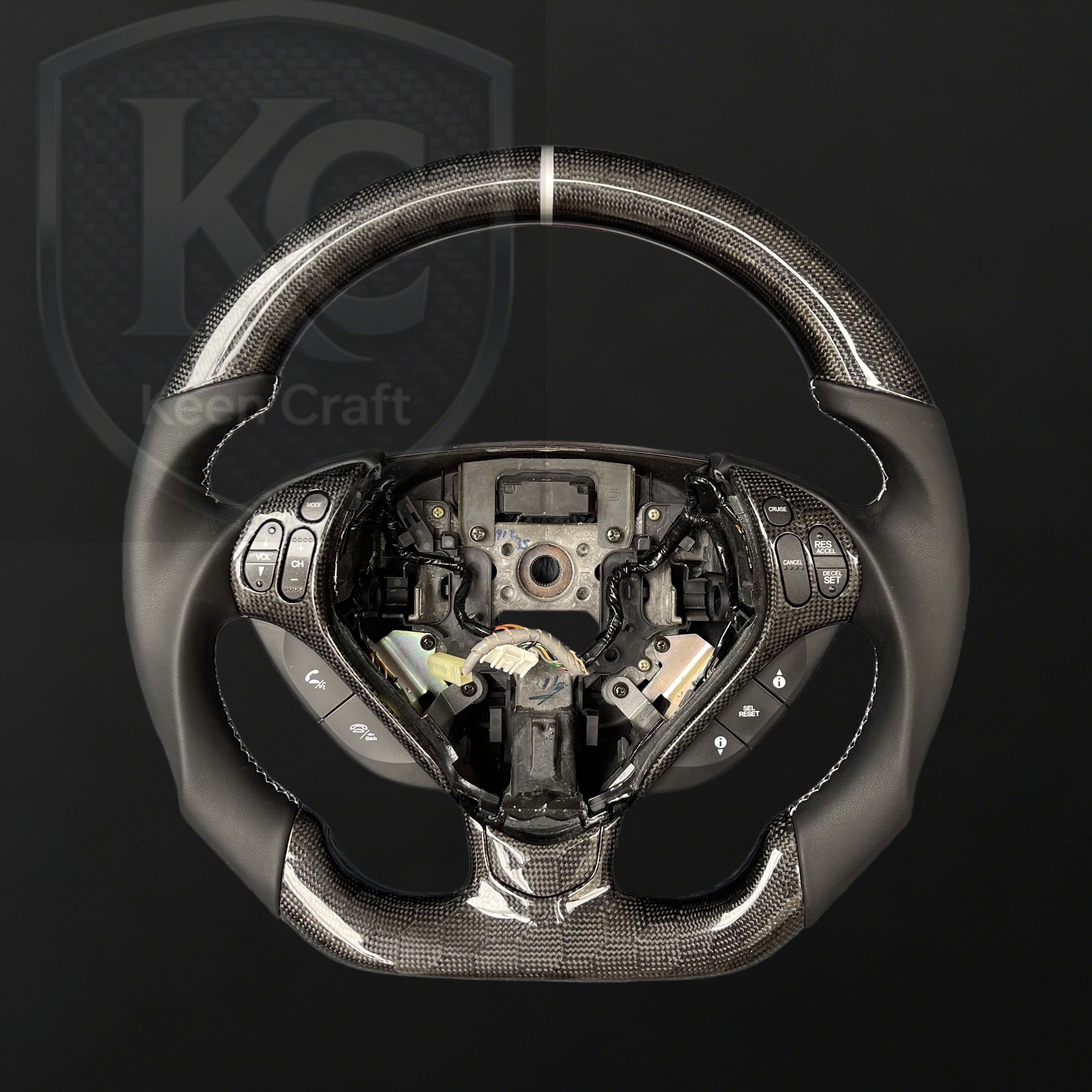Acura TL 2007-2008 Carbon Fiber Steering Wheel | Keen Craft
