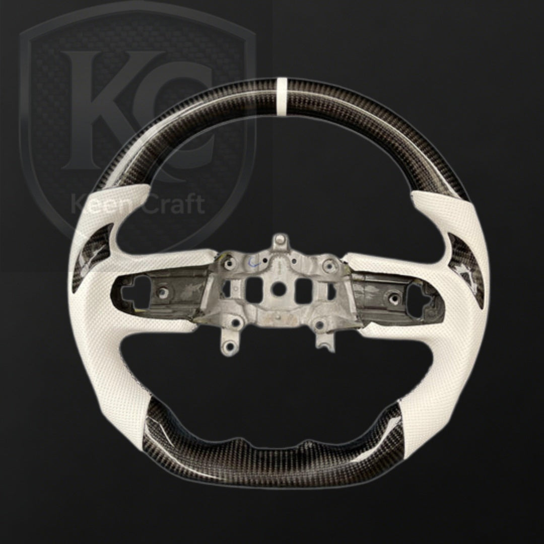 Jeep 2018-2026 Wrangler Gladiator Carbon Fiber Steering Wheel | Keen Craft