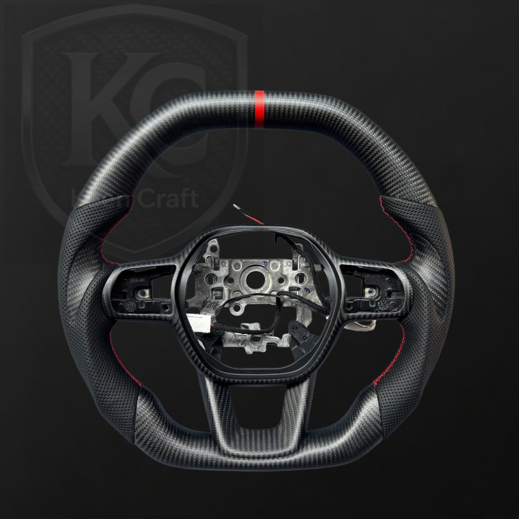 Honda 2023-2026 Accord Carbon Fiber Steering Wheel  | Keen Craft