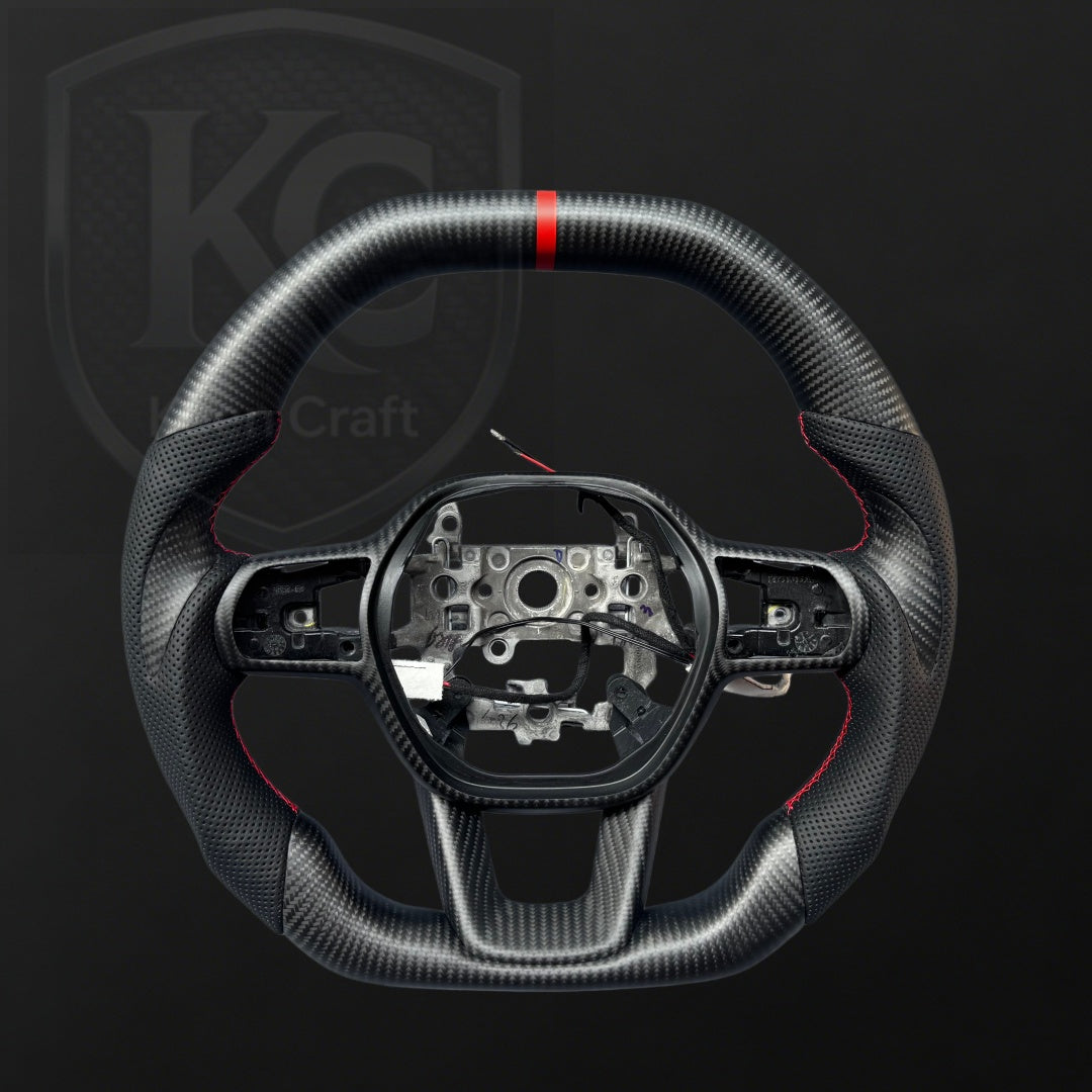 Honda 2023-2026 Accord Carbon Fiber Steering Wheel  | Keen Craft