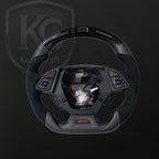 Chevrolet 2016-2023 Camaro Carbon Fiber Steering Wheel | Keen Craft