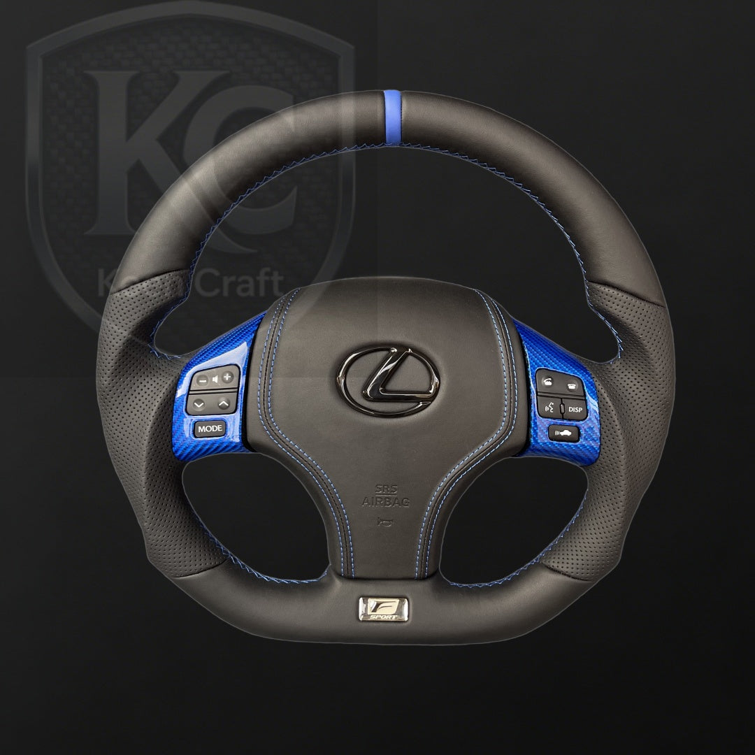 Lexus 2006-2013 IS250 IS350 ISF Carbon Fiber Steering Wheel | Keen Craft