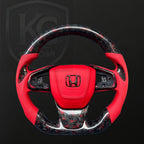Honda CRV 2017-2018 Custom Carbon Fiber Steering Wheel | Keen Craft