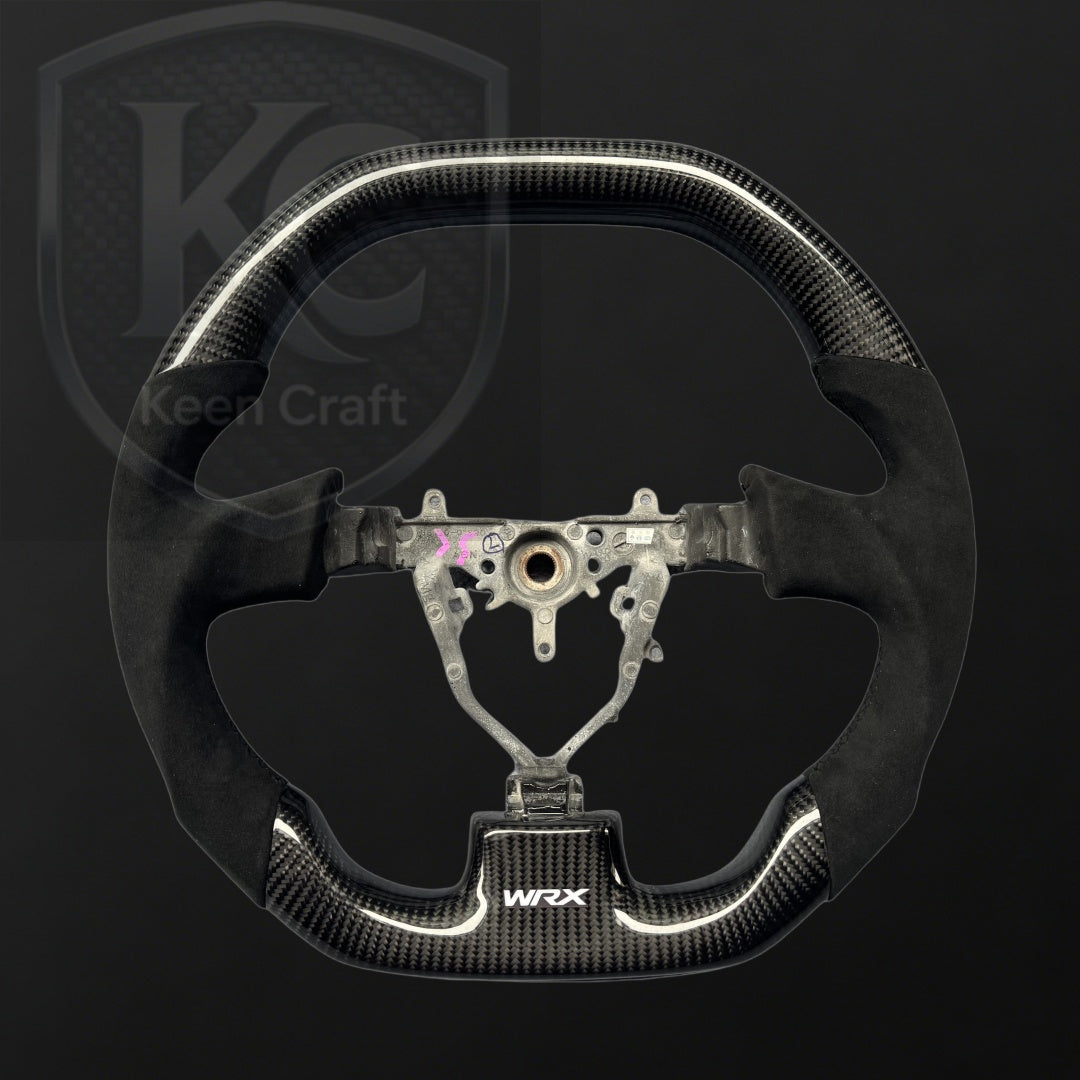 Subaru 2004-2007 WRX STI Forester Legacy Carbon Fiber Steering Wheel | Keen Craft