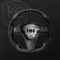 Tesla Model 3 Y Carbon Fiber Steering Wheel | Keen Craft