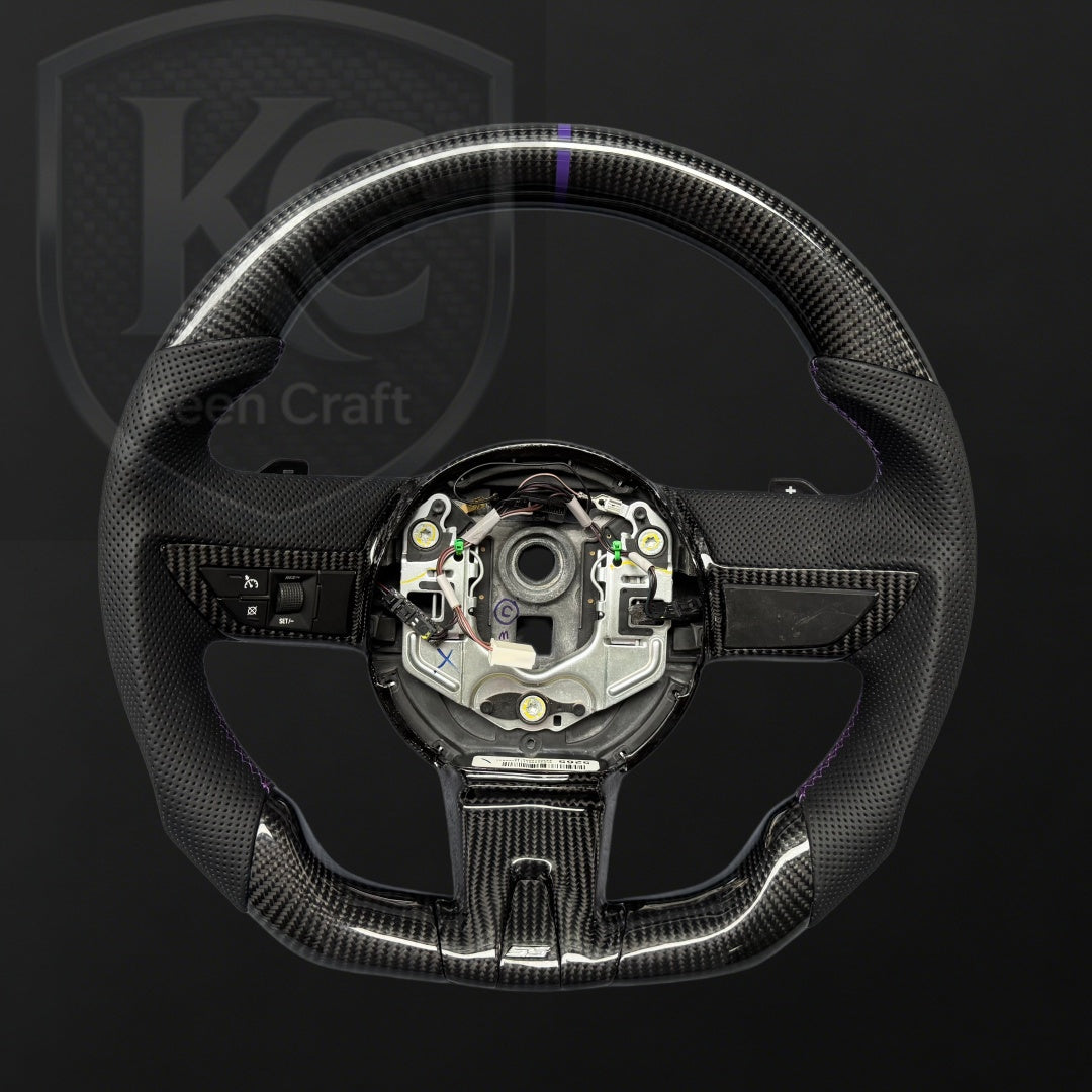 Chevrolet 2010-2011 Camaro Carbon Fiber Steering Wheel | Keen Craft