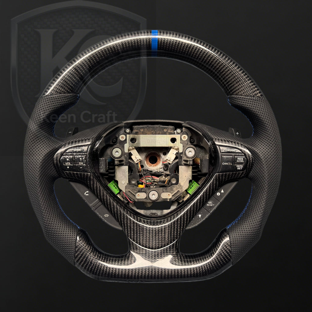 Acura TSX 2009-2014 Carbon Fiber Steering Wheel | Keen Craft