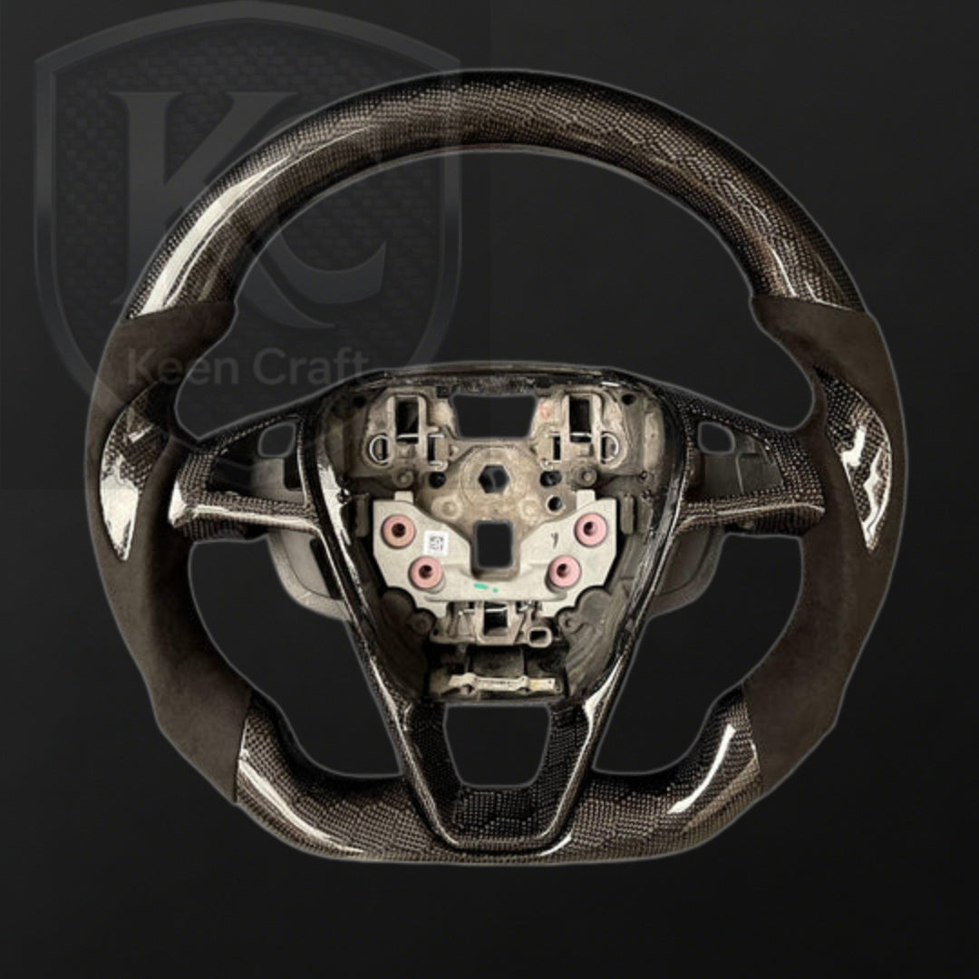 Ford 2013-2024 Fusion / Mondeo / Edge Carbon Fiber Steering Wheel | Keen Craft
